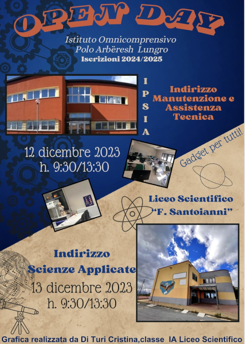 Manifesto dell'Open Day 2023